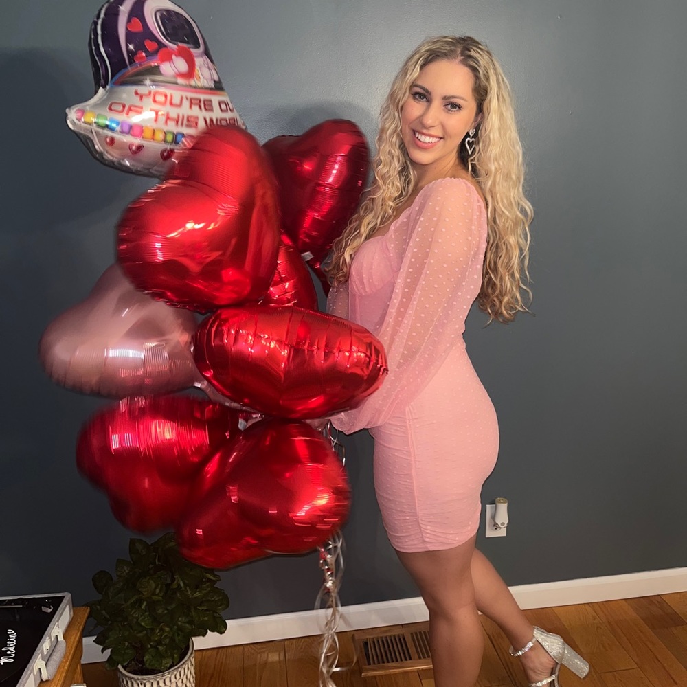 Pink dress
